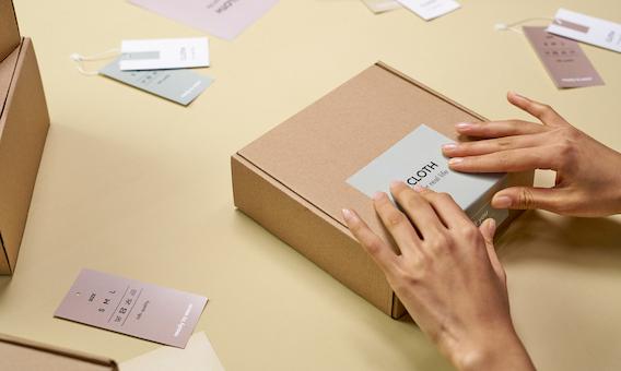 Label Pengiriman dan Harga untuk Toko Online