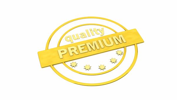 Label produk premium dengan finishing emas foil dan laminasi doff